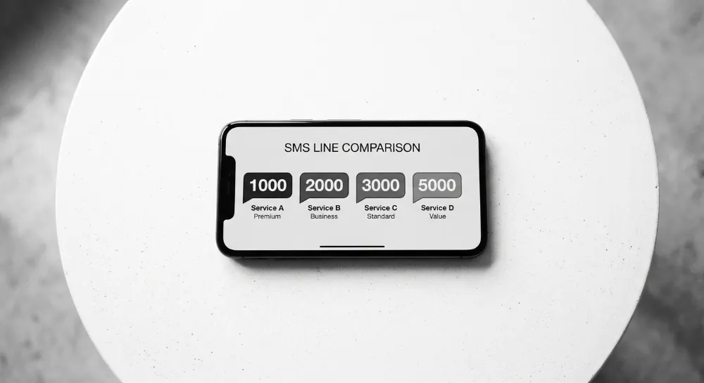 تفاوت خطوط پیامکی 1000 و 2000 و 3000 و 5000
